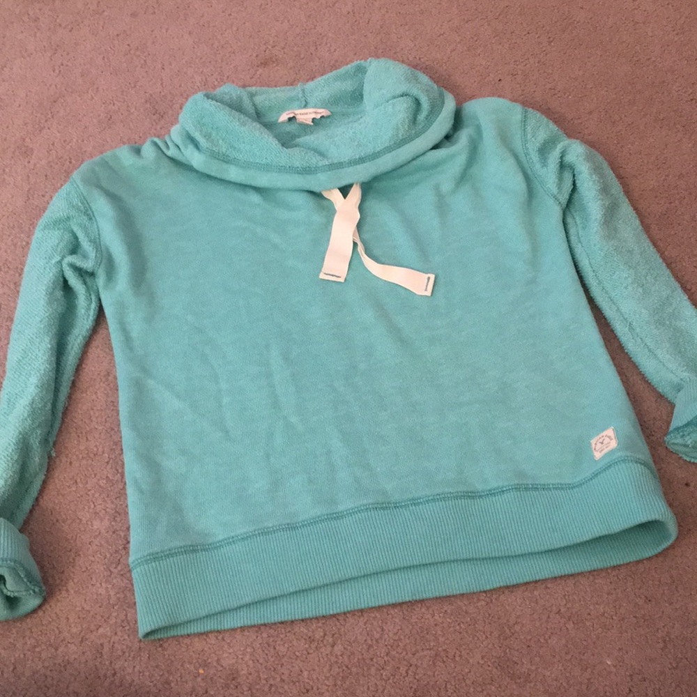 Swoop neck sweatshirt